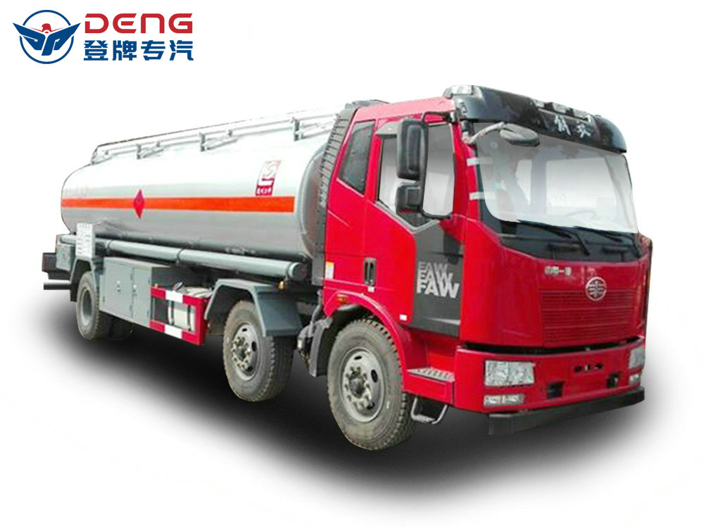 解放J6小三轴CLW5251GYYLC5型铝合金运油车