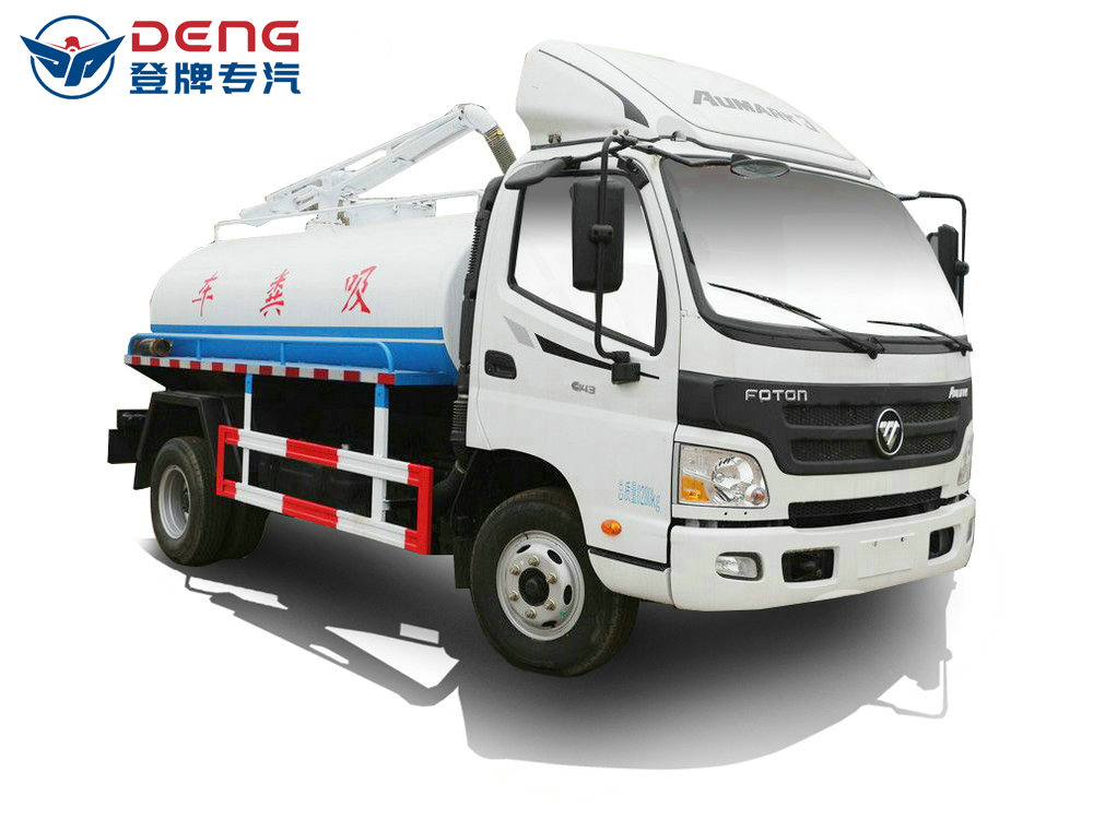 福田欧马可(6方)CLW5080GXEB5吸粪车