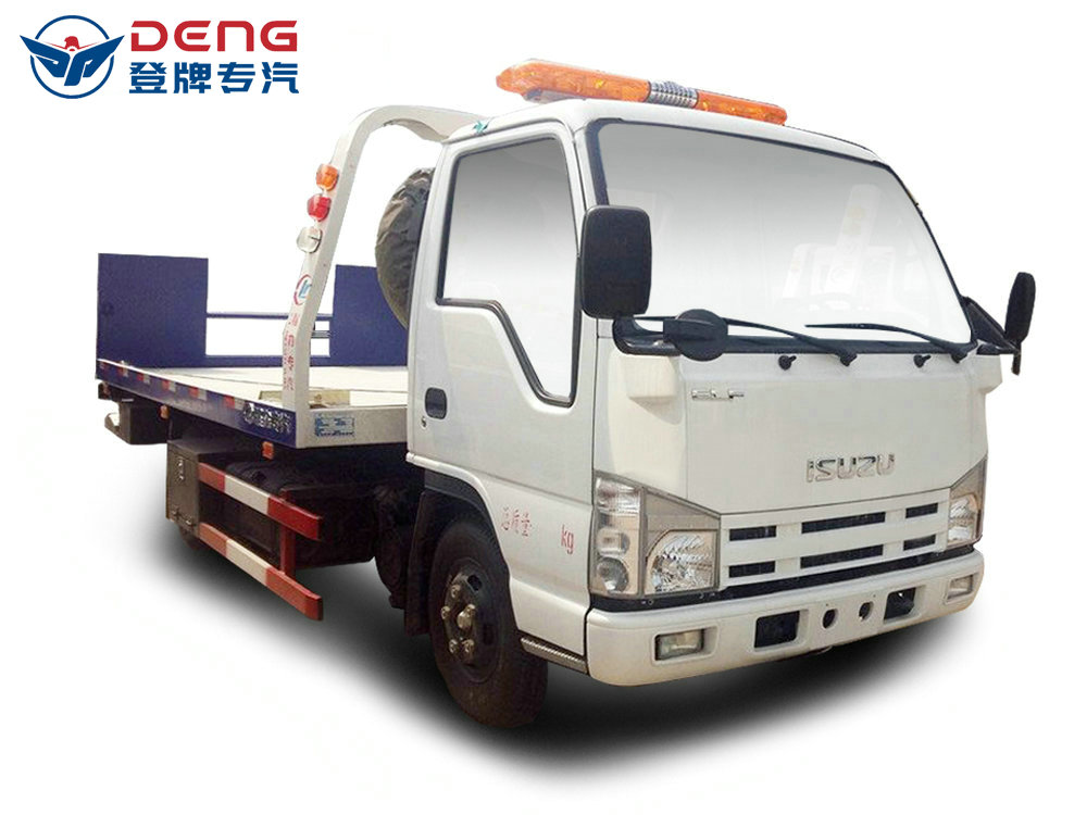 五十铃蓝牌CLW5042TQZQ5一拖二清障车