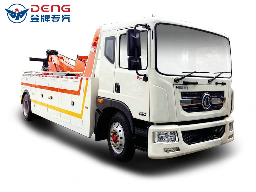 东风D9 CLW5162TQZD5一拖一清障车
