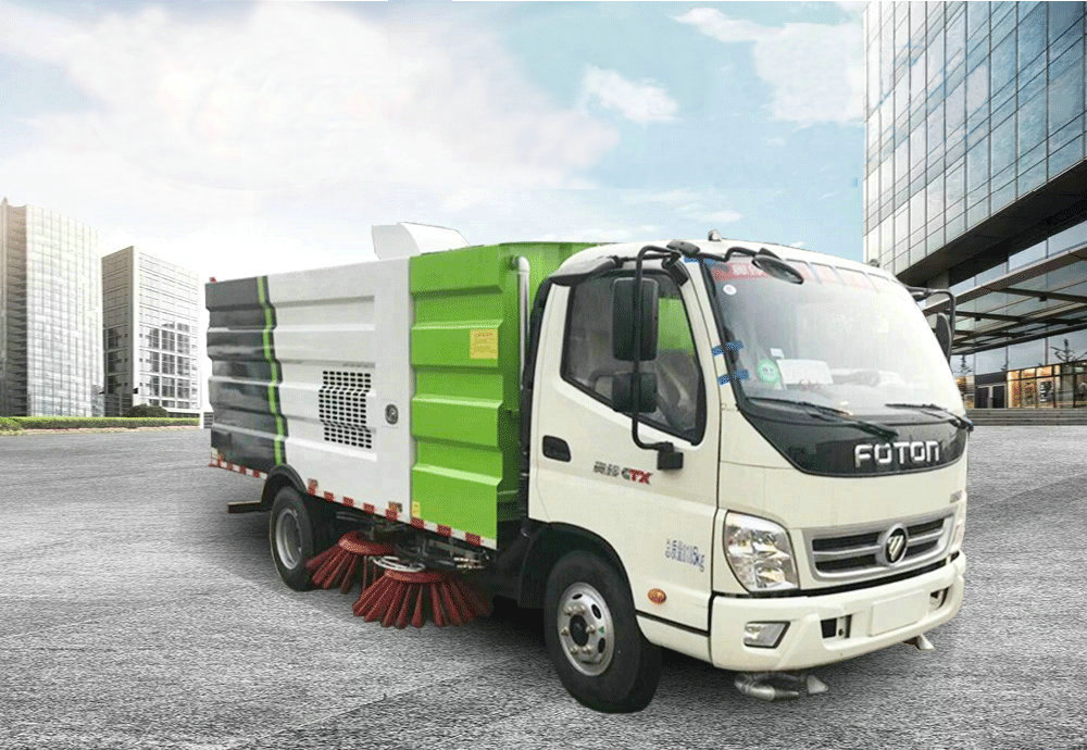 福田奥铃5方扫路车_02