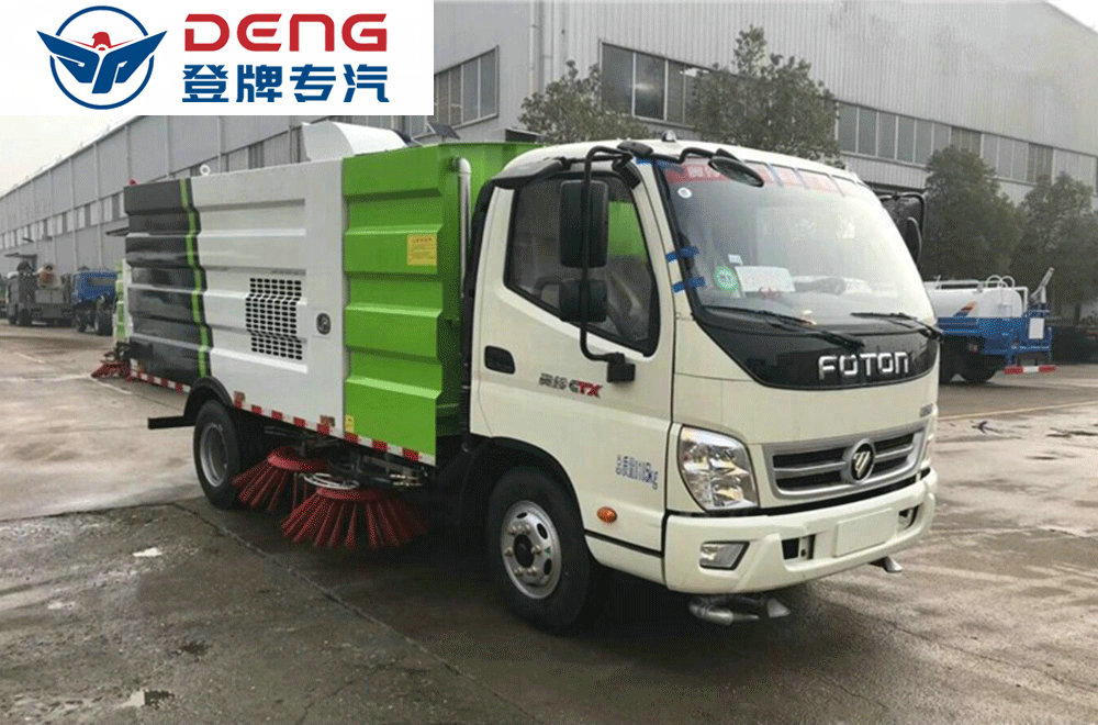 福田奥铃5方扫路车_05