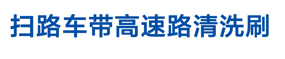 扫路车带高速路清洗刷