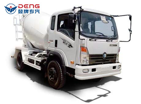 重汽王牌5方水泥搅拌车