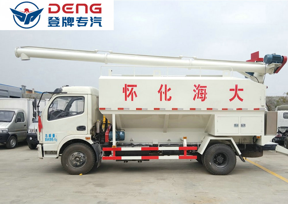 东风多利卡6吨饲料运输车_06
