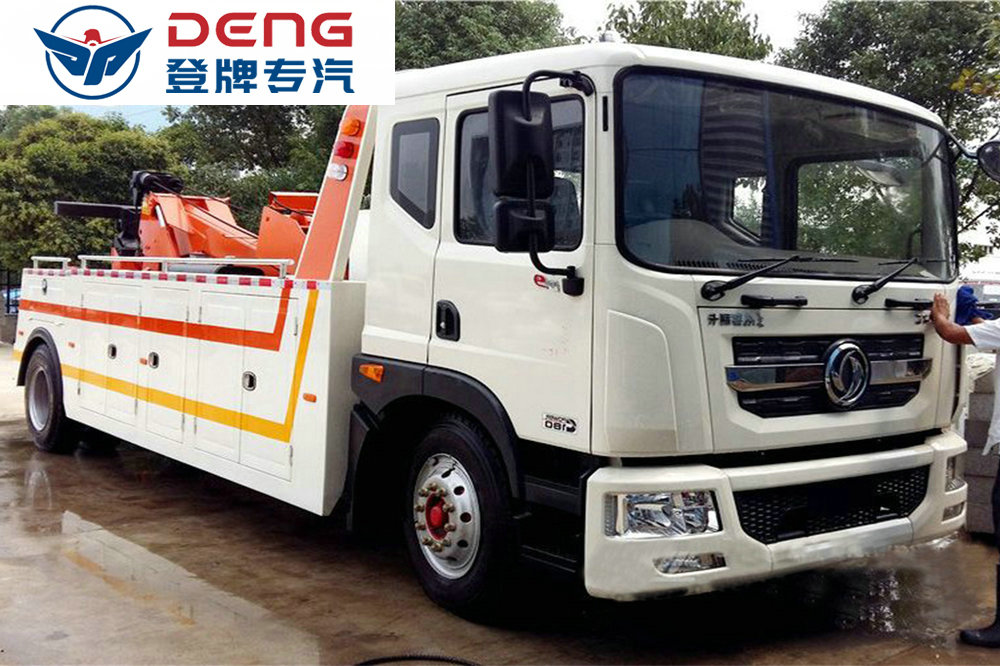 东风D9-CLW5162TQZD5一拖一清障车_05