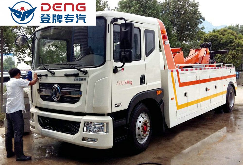东风D9-CLW5162TQZD5一拖一清障车_06