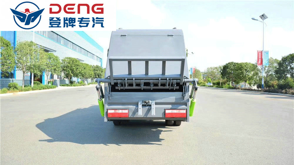国六东风多利卡六方压缩垃圾车_10