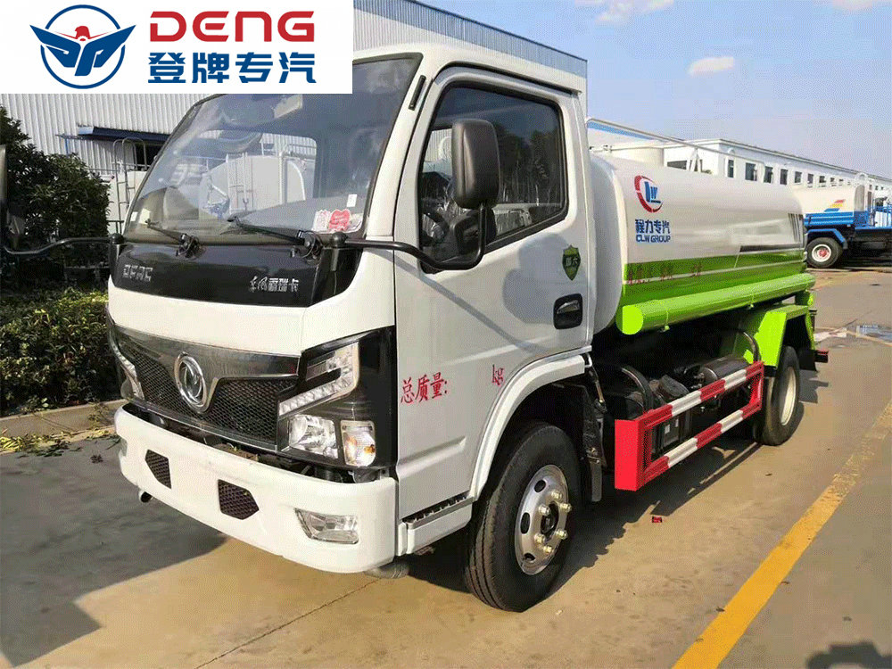 国六东风福瑞卡5方洒水车_05