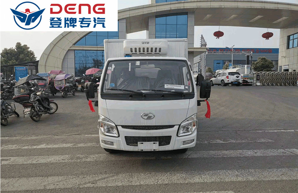 国六上汽跃进小福星冷藏车_07