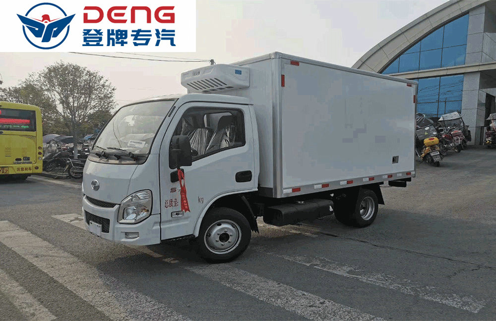 国六上汽跃进小福星冷藏车_08