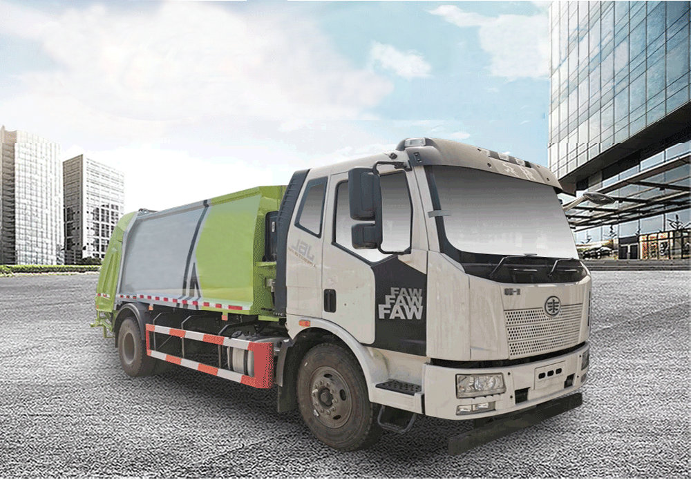 国六解放J6L压缩垃圾车_02