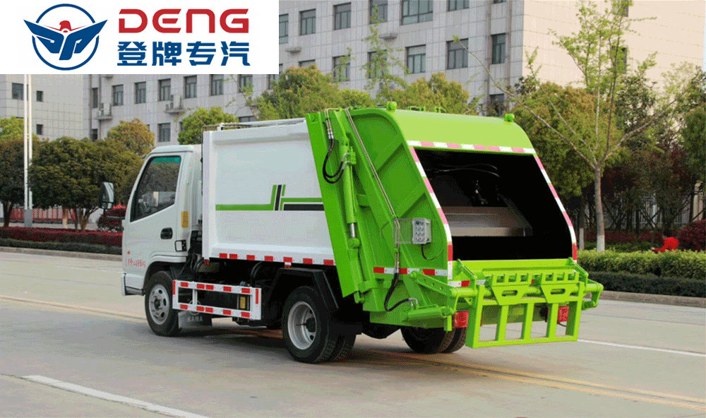 国六凯马蓝牌压缩垃圾车_14
