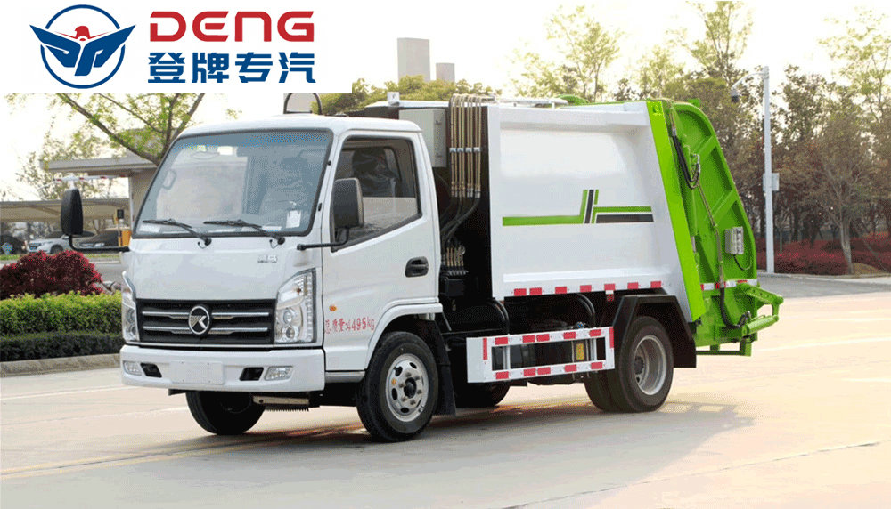 国六凯马蓝牌压缩垃圾车_10