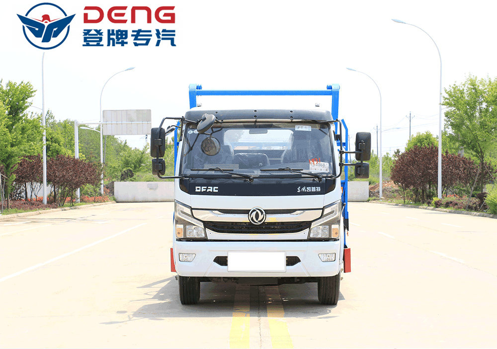 国六东风大多利卡摆臂垃圾车_07