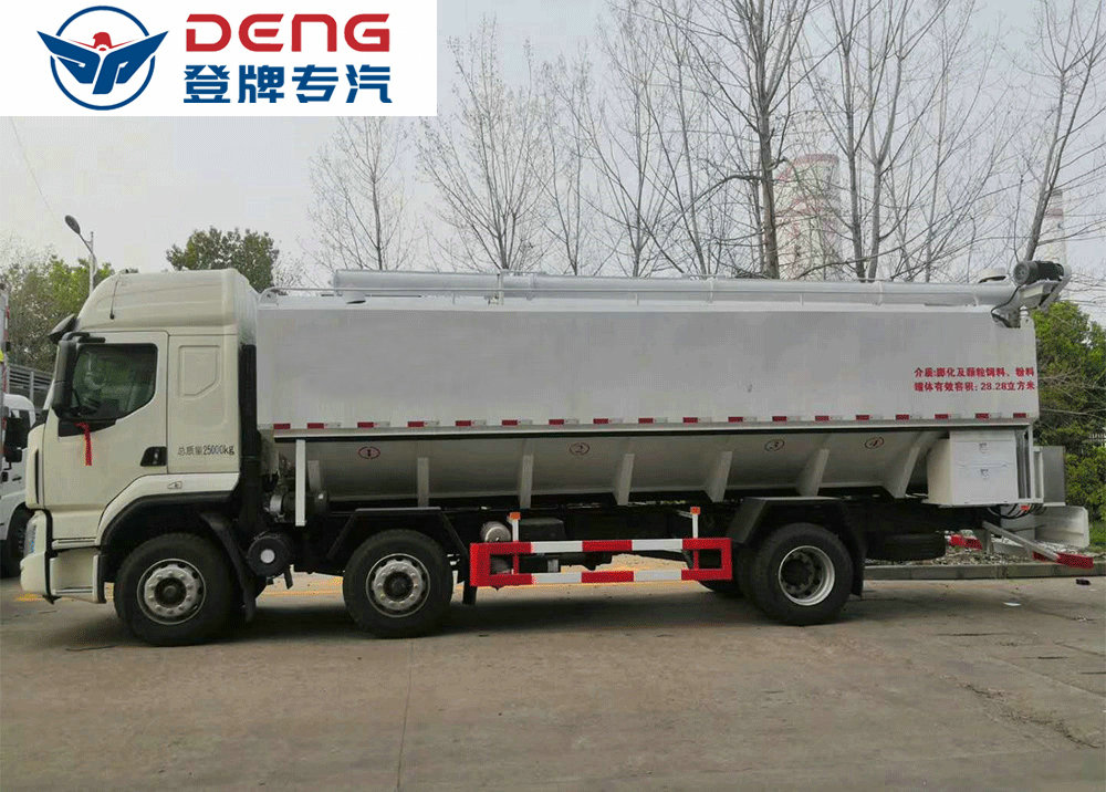 国六柳汽饲料运输车_08
