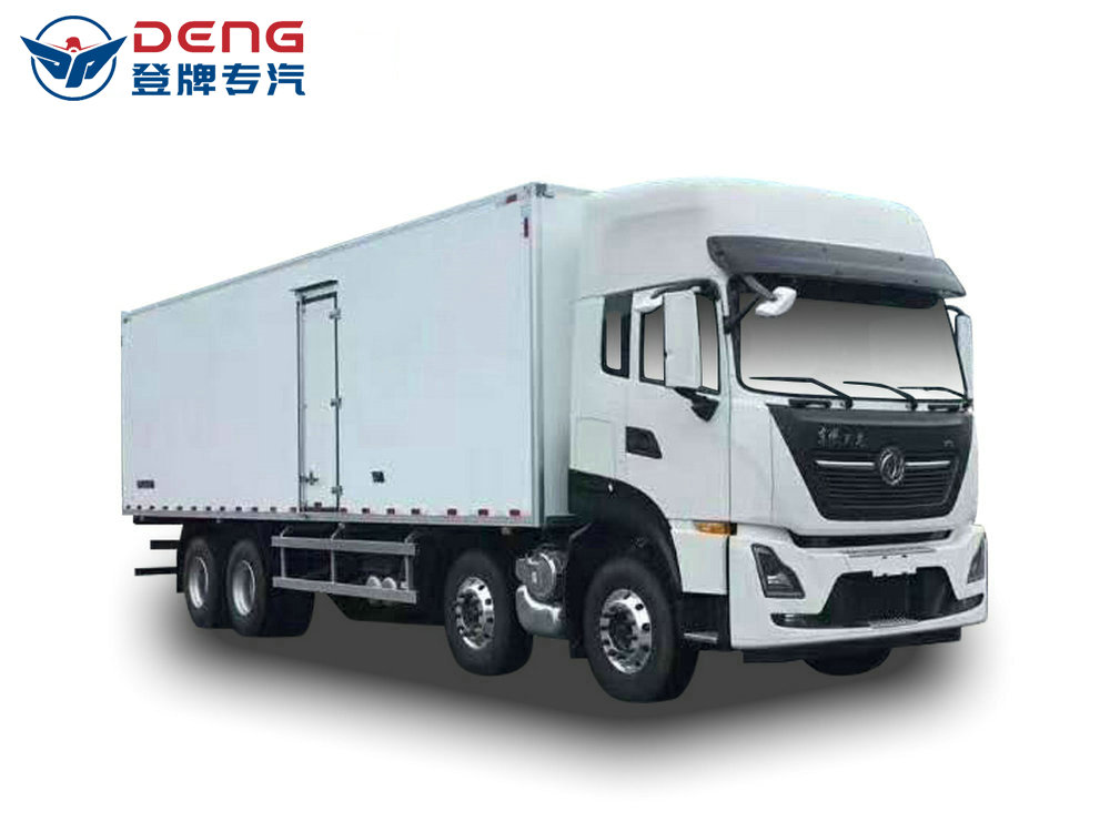 国六东风天龙前四后八冷藏车