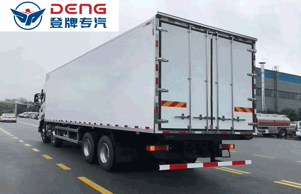 国六东风天龙前四后八冷藏车_10