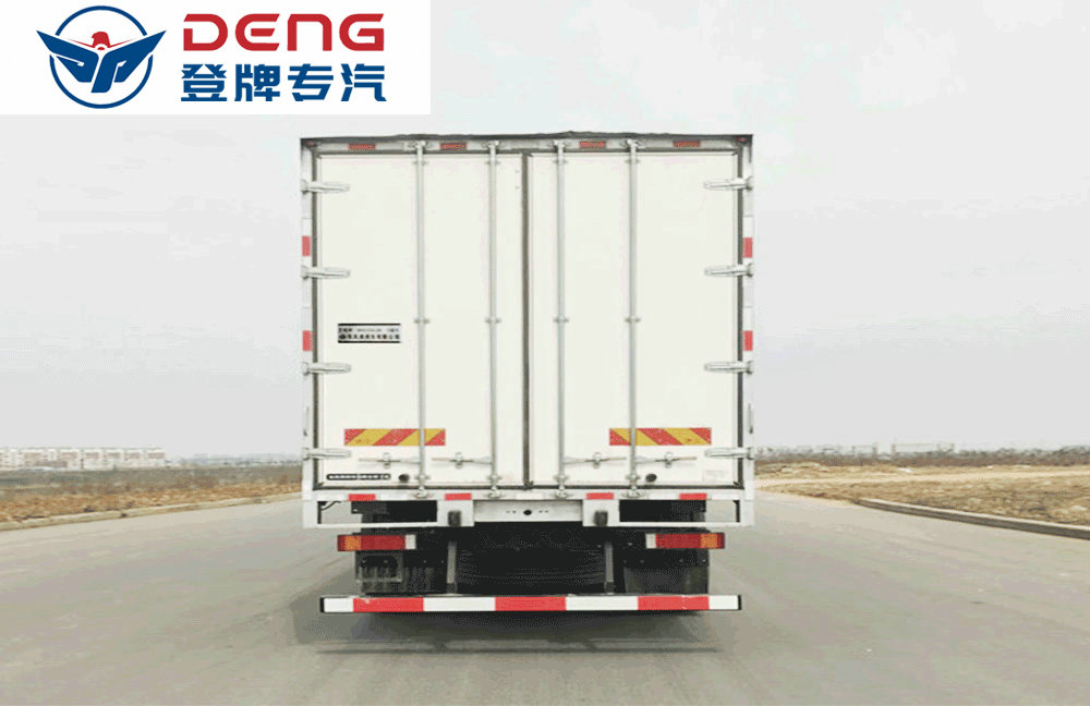 国六东风天龙前四后八冷藏车_12