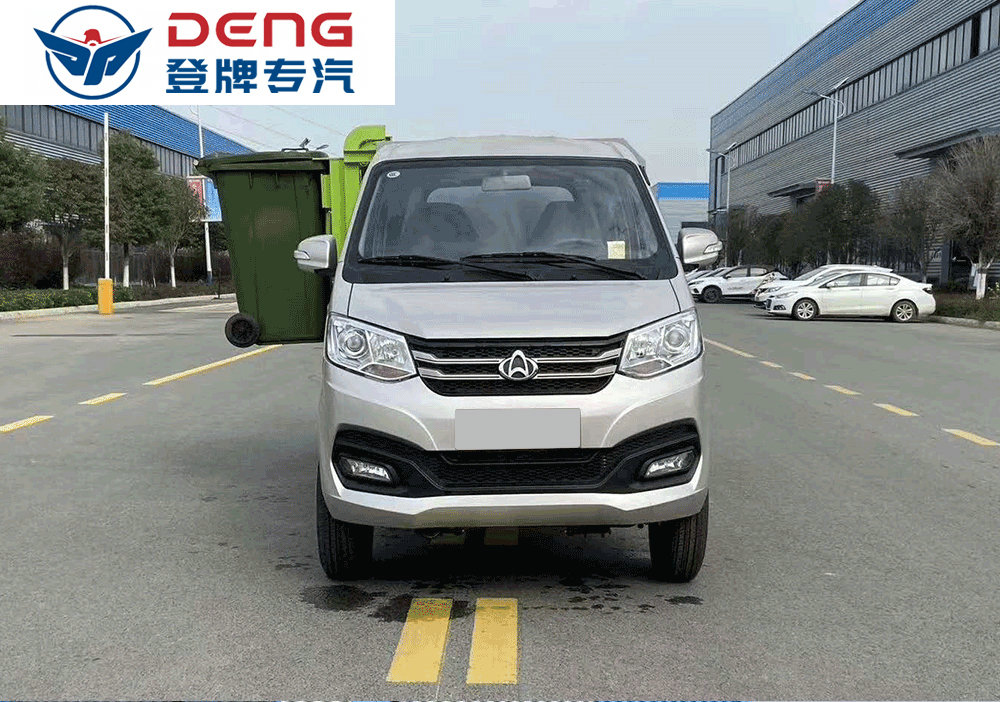国六长安汽油机挂桶垃圾车_07