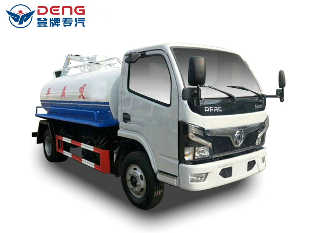 国六东风多利卡5方吸粪车