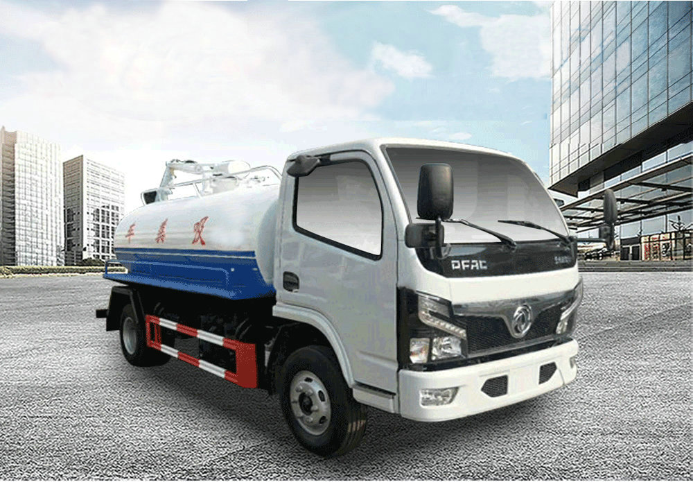 国六东风多利卡5方吸粪车_02
