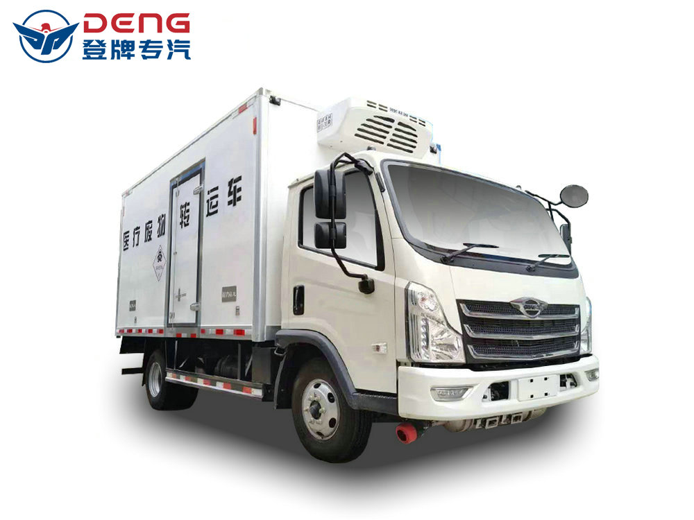 国六福田蓝牌医疗废物转运车