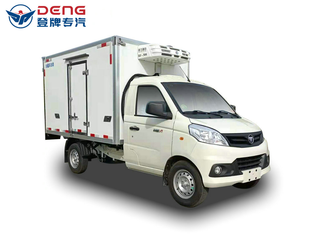 国六福田祥菱v1蓝牌冷藏车