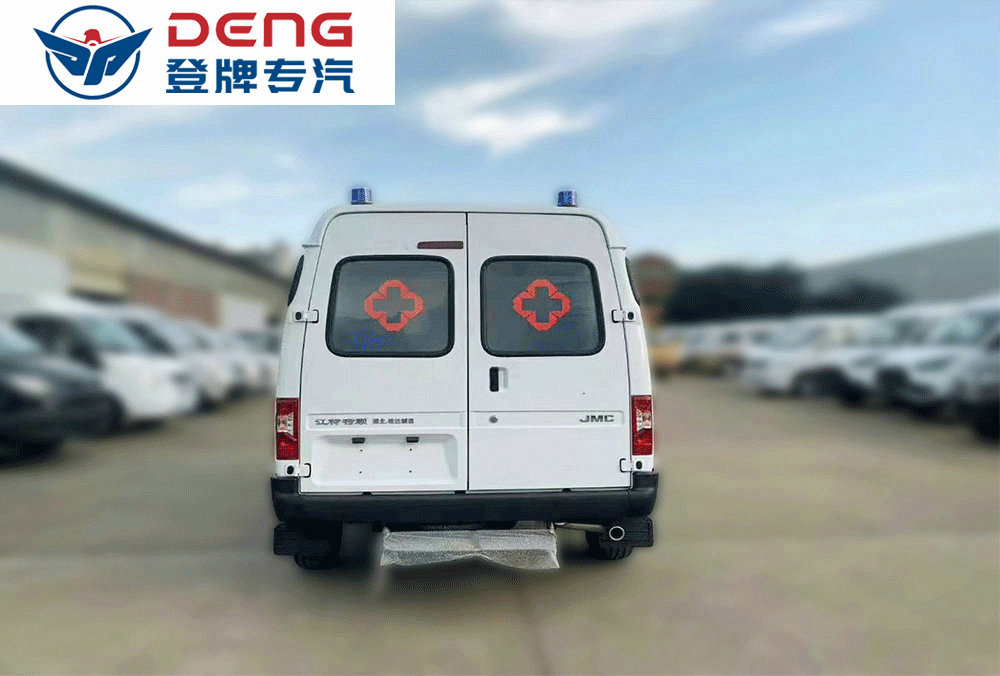 国六江铃特顺短轴转运型救护车_09