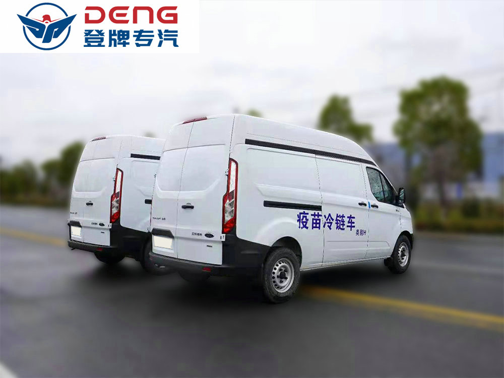 国六江铃福特全顺疫苗冷链车_12