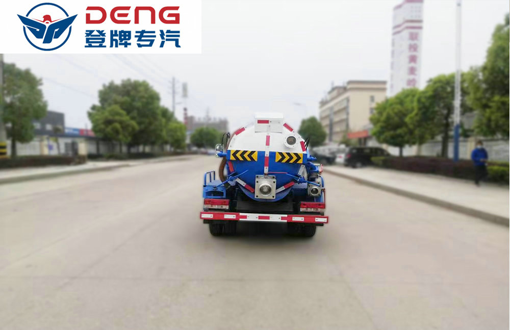 国六东风途逸蓝牌吸污车_09