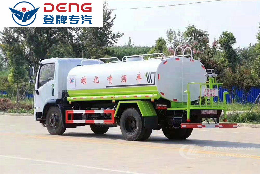 国六东风大福瑞卡8方洒水车_08