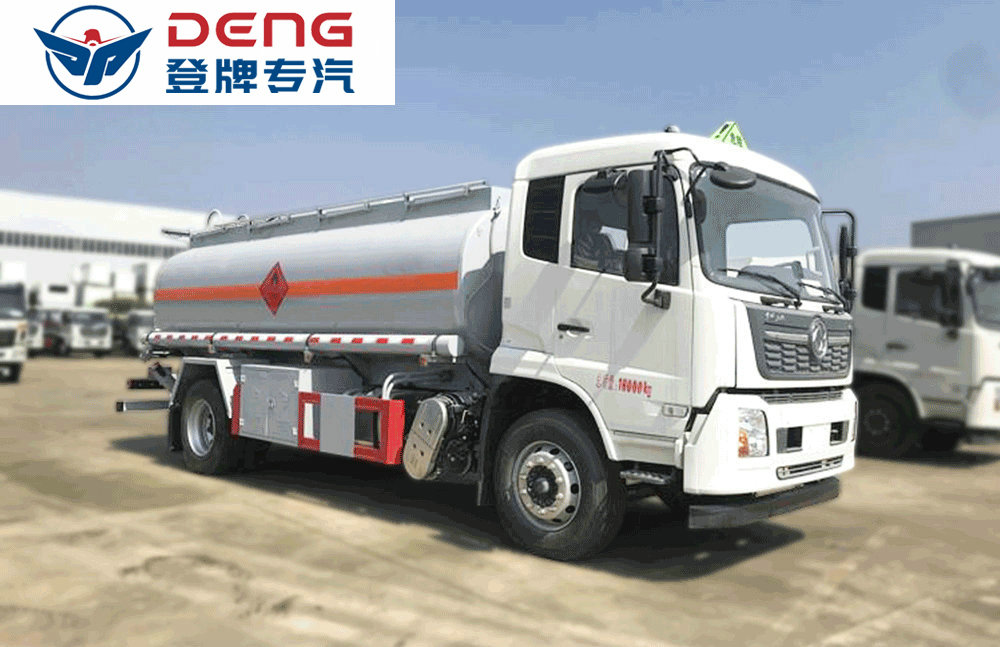 国六东风天锦铝合金油罐车_06